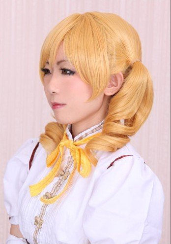 Amazon.co.jp: 耐熱コスプレウィッグ♪魔法少女まどか☆マギカ 巴 マミ