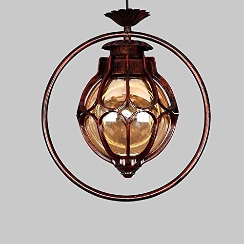 Luminaire suspendu design sphérique pour transformer un éclairage de salon sombre