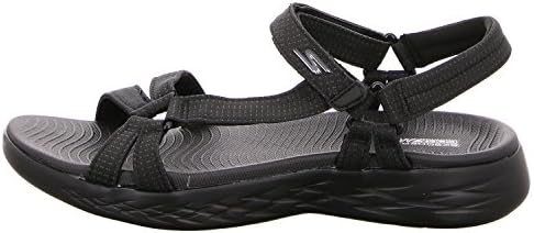 Skechers womens On-the-go 600 - Brilliancy Sport Sandal, Black, 5 US | Image 1