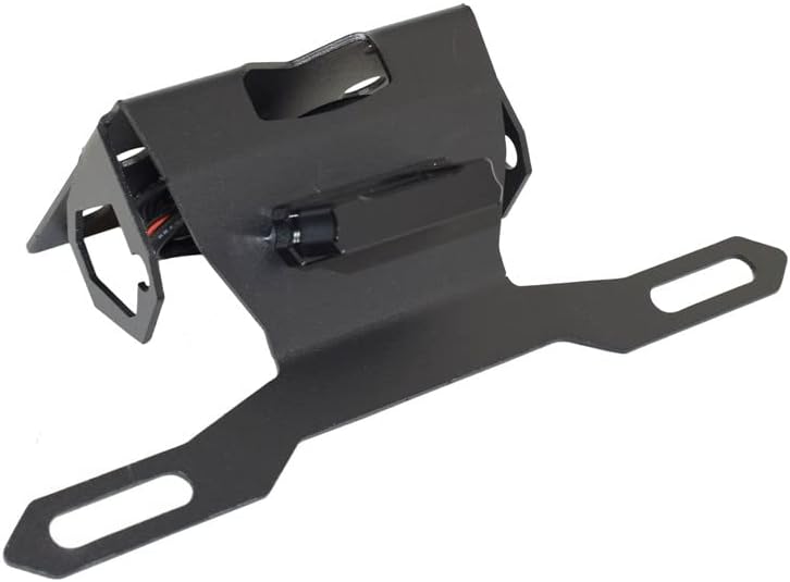 Miniatura 5 de Soporte de registro para guardabarros trasero, marco de matrícula con luz LED para Suzuki Gixxer SF155 SF250 2019 2020 2021