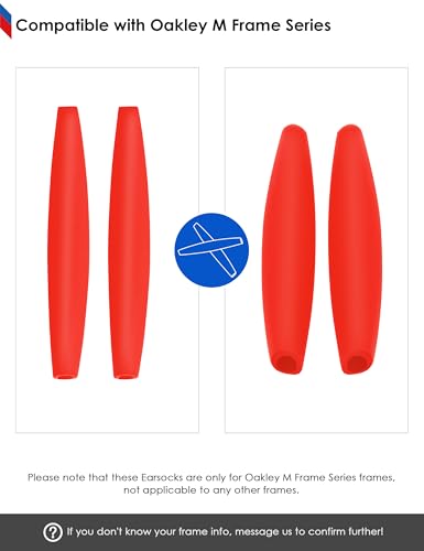 Image of BLAZERBUCK Replacement Earsocks for Oakley M Frame Series Sunglasses