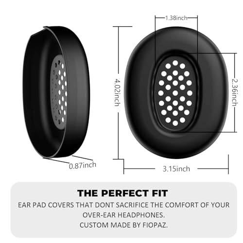 Fundas de silicona para audífonos Sony UltWear, protector anti-rayaduras lavable y reemplazo de almohadillas para auriculares inalámbricos Sony Extra Bass ULT Wear WH-ULT900N (Negro) miniatura 6