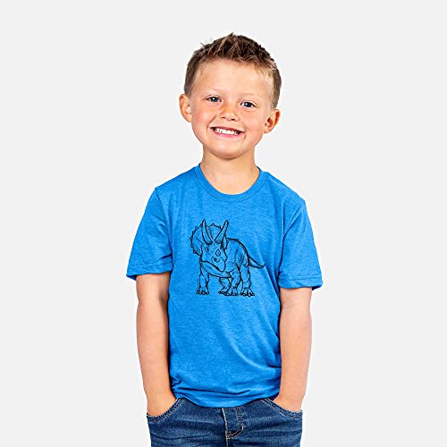 Inkopious Triceratops Dinosaur Kids T-Shirt3