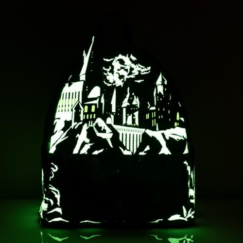 Loungefly Harry Potter Glow in the Dark Battle of Hogwarts Lenticular Womens Backpack2