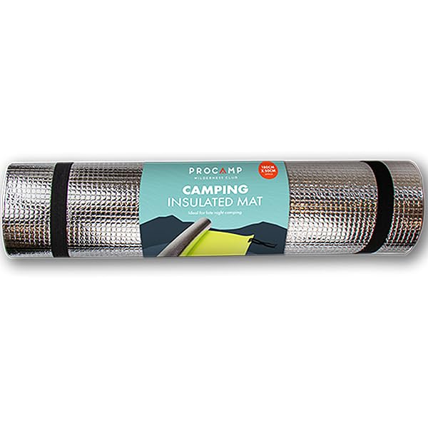Insulated Foam Camping Mat, 180cm x 50cm x 0.5cm, 0.146kg