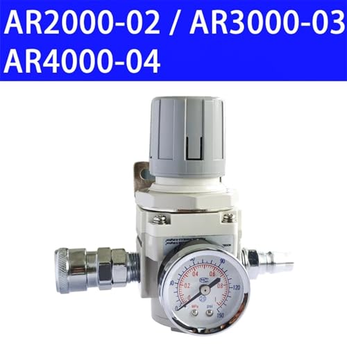 Régulateur de pression pneumatique AR4000-04 1/2 pour compresseur