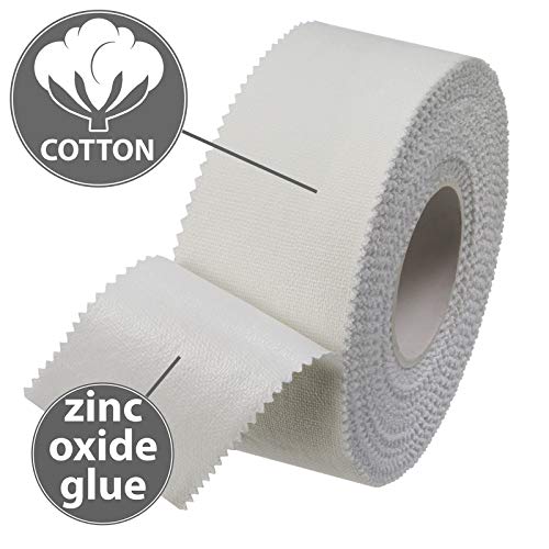 ALPIDEX 6 x Finger Tape 10 m x 2.5 cm White Zinc Oxide Tape Climbing Inelastic Tearable Sports Tape - Image 4