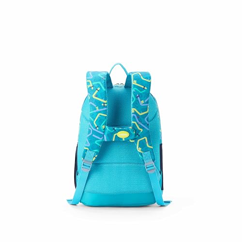 Image of American Tourister Wiggle | 26 Ltrs | 2 Compartments | Bottle Pocket | Ergonomic Padded Back Panel & Shoulder Straps | Kids Backpack | 1 Year International Warranty | Racing Teal