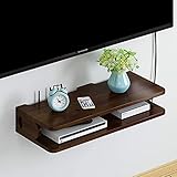 Profitez d'un espace de vie sans encombrement avec notre étagère TV murale. Cette solution élégante permet non seulement d'économiser de l'espace précieux au sol, mais offre également un grand espace de rangement pour vos appareils électroniques tels que les décodeurs, les DVD et les consoles de jeux. Parfait pour organiser votre espace de divertissement tout en ajoutant une touche moderne à votre décoration d'intérieur.