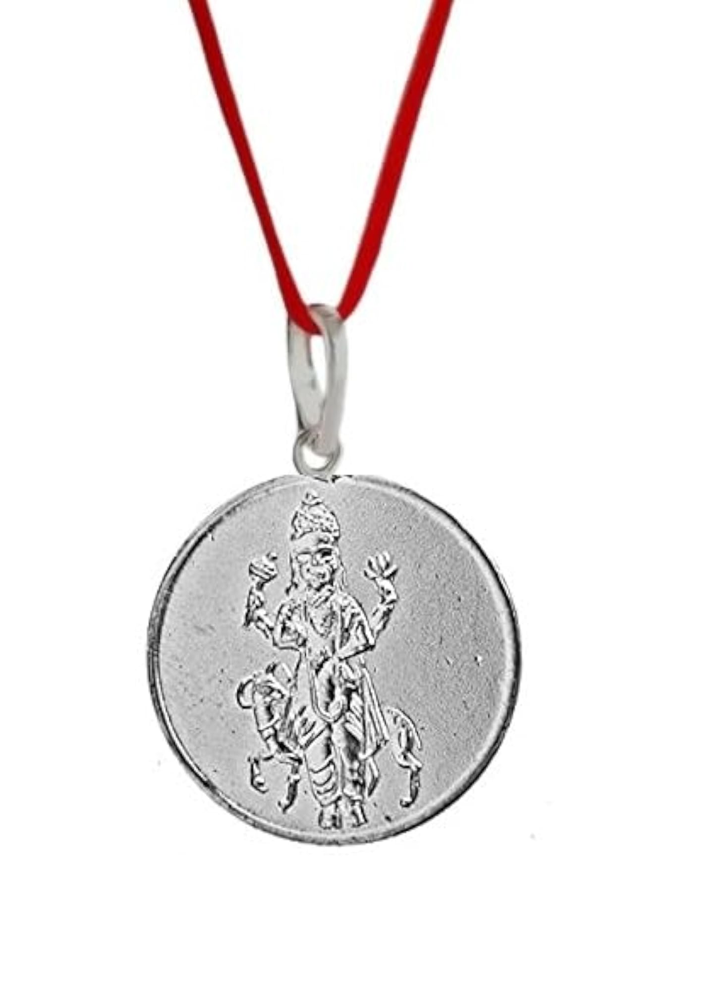Pure Silver Shri Mangal Yantra Pendant, Spiritual Gift