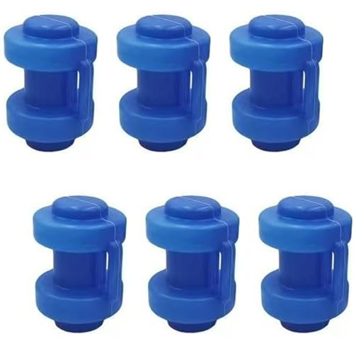 HUANGTNG 6Pcs Trampoline Tube Caps Small Trampoline Replacement Trampoline Caps Professional Trampoline Rod Covers
