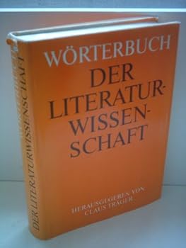 Hardcover Wo¨rterbuch der Literaturwissenschaft (German Edition) [German] Book