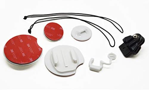 Goliton® Surf mounts pack tethers surfboard mounts Compatible with Gopro Hero4/3+/3/2/1 Cameras