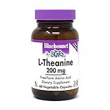 Bluebonnet Nutrition L-Theanine 200mg, Free-Form Amino Acid, Promotes Relaxation*, Soy-Free,...