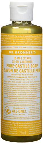 Dr. Bronner's Organic Pure Castile Liquid Soap Citrus Orange - 8 fl oz