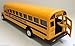 MK Large 8.5 inch NEW YORK CITY NYC Yellow School Bus DieCast Toy Car Model