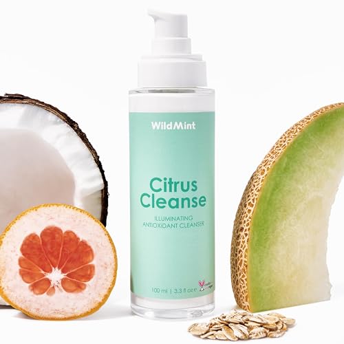 WildMint Citrus Cleanse Natural Face Cleanser, 50 g (Pack of 2)