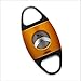 Produktbild Cigar Cutter Edelstahl Double Cut Blade Mit Ledermantel Und Geschenkbox,Yellow