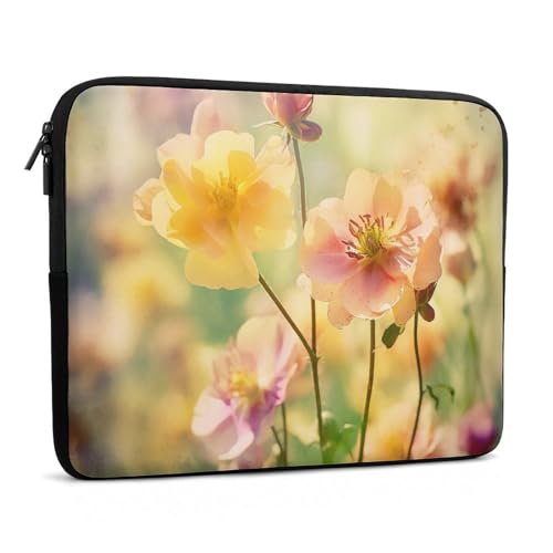 Funda para Laptop 10 Pulgadas con Diseño de Flores miniatura 3