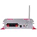 rongweiwang Kentiger HY601 FM Digital USB o Modo USB MP3 Amplificador Digital...