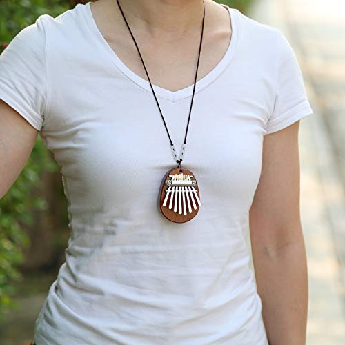 Mini Kalimba 2 Packs With Case, Fixm 8 Keys Finger Thumb Piano Great Gifts For Kids, Adults And Beginners #TOP4