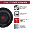 Lagostina Ingenio Essential Topfset, aluminium, schwarz, 6 Stück
