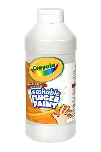 Washable Fingerpaint 16oz White Arts & Crafts Arts & Crafts Bin131653 Crayola Llc