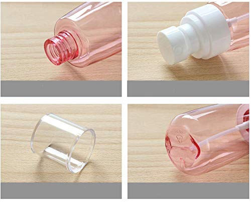 2 Pcs 30ml/1oz Mini Fine Mist Spray Bottles, Empty Clear Travel Containers Water Mist Sprayer for Cosmetic Skincare Lotion Perfumes image 5