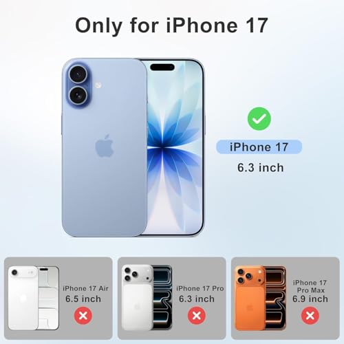 Image of Premium Tempered Glass Screen Guard Compatible With iPhone 17 (6.1 Inch) | 9H Hardness | Edge to Edge Protection | Anti Scratch | Bubble Free Installation | HD Clear