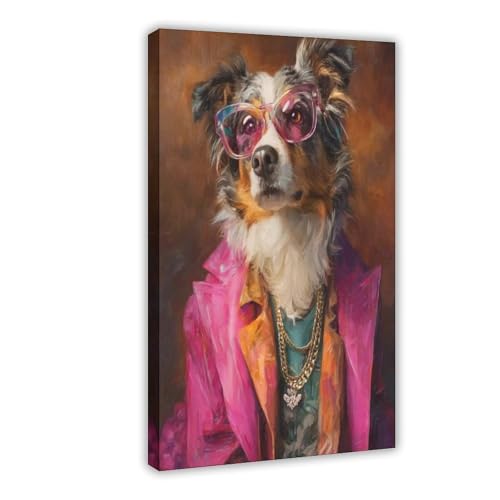 Poster berger australien 40x60 cm tableau toile décoration mur