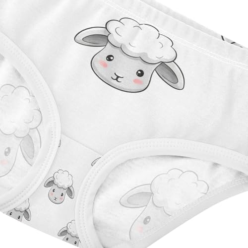 Cute Cartoon Sheep Toddler Girls's Underwear 2T 202c12774