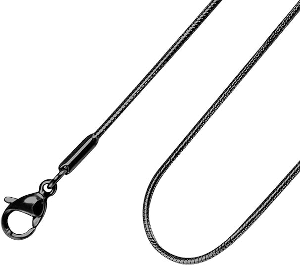 vien Pipe Chain Fashion Jewellery Black Chain suitable for all occastion Stainless Steel Chain-picture-6