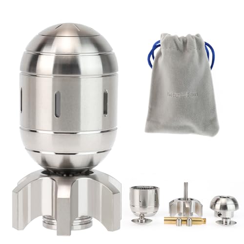 HengLiSam Fidget Toys for Adults, EDC Metal Fidget Desk Spinners, Clicker Haptic Adult Toy for Anxiety ADHD, Cool Office Gadgets Gift for Dad Teens, Fidgets Toy for Men And Kill Time (Stainless Steel)