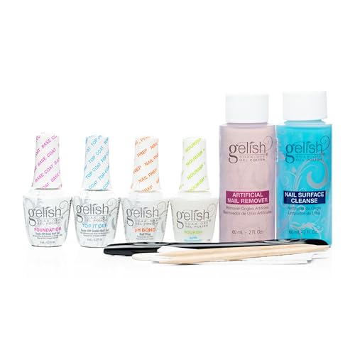 Gelish Mini All-In-One Long-Lasting Nail Gel Starter Kit: Complete Basix