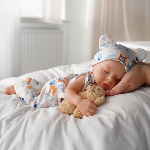 Muñeco BABESIDE Reborn Silicone 16 Pulgadas Niño miniatura 2