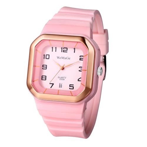 Avaner Uhren Damen Oval Leder: Damenuhr Slim Lederuhr Ultrad