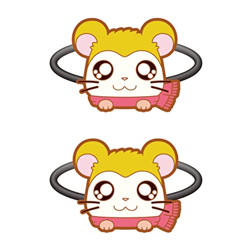 グレイ・パーカー・サービス とっとこハム太郎 ヘアゴム vol.1 マフラーちゃん 約H40～44×W50～60×D10mm PVC ポリエステル ゴム製