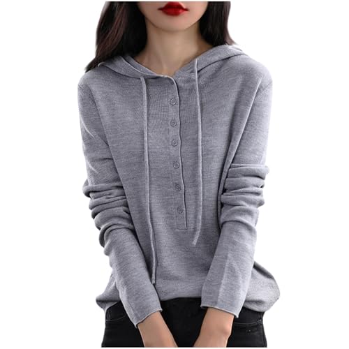 Hood for Women Fall Winter Long Sleeve Crochet Hooded Knit Plain Hood Outerwear Women 2025 Y2K