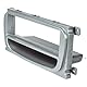 tomzz Audio 2415-049 Radioblende Set kompatibel mit Ford Focus 2 Mondeo S-Max C-Max Galaxy Kuga Silber mit Ablagefach Quadlockadapter ISO