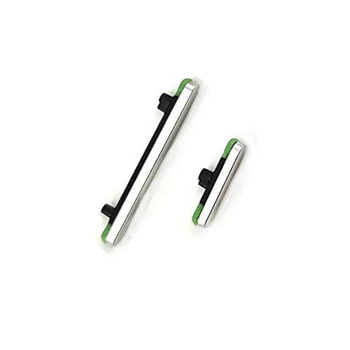 Power On Off Button + Volume Button Side Button Replacement Repair Part for Google Pixel 7 Pixel7 (White)