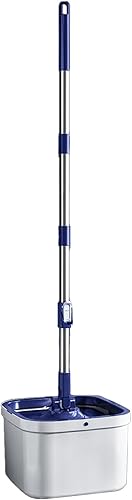 Miniatura 2 de Spin Mop and Bucket Set, Pp and Stainless-Steel Materials, Household Cleaning Mop with Bucket, Floor Cleaning Dustmop, Hygienic Wash, for Kitchen,