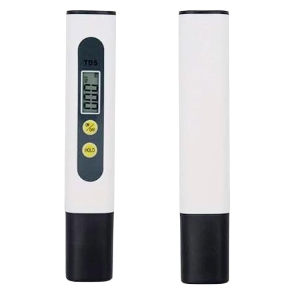 TDS & EC Meter Hold (White) Pack of 1, Multi-Purpose Water Testing Pen for Home & Lab Use, RO Water purifier, RO UV Filter Testing & Home Water Testing
