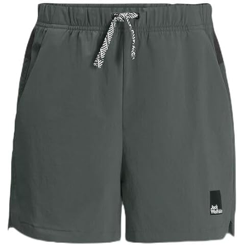 Jack Wolfskin Slate Green Summer Shorts Cover