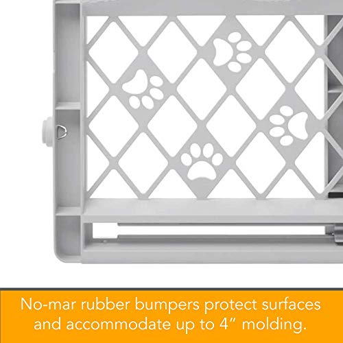 Mypet 8871 North States Paws Portable Pet Gate: 26-40 Inch Wide. Pressure Mount. No Tools Needed. Made In Usa. Dog Gate 23 Inch Tall thumb #3