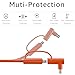 12V/24V Car Charger 14AWG, 15A DC 8.0mm Car Cigarette Lighter Charging Cable with DC7909 DC8020 Plug is Compatible with Jackery、GRECELL、Anker、BLUETTI、Goal Zero Yeti Portable Power Station(1Pack)