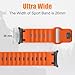 Marine Silicone Band for Samsung Galaxy Watch Ultra Bands 47mm Men/Women,No Gap Waterproof Soft Sport Strap Compatible with Samsung Watch Ultra Band for Men/Women Breathable Replacement Correa Reloj