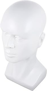 Abaodam 1pc Mannequin Head Male Mannequin Cosmetics Model Head Training Head Manikin Wig with Hat Cosmetology Mannequin Head Cosmetology Head Mannequin Head Model Mannequin Face Head Scarf