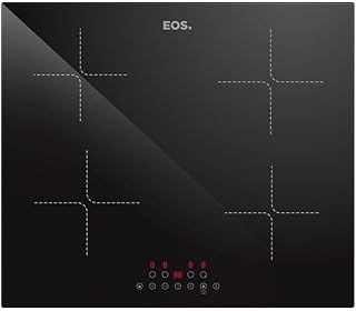 Cooktop de indução 4 bocas eos 7200w preto eci04ep2 220v