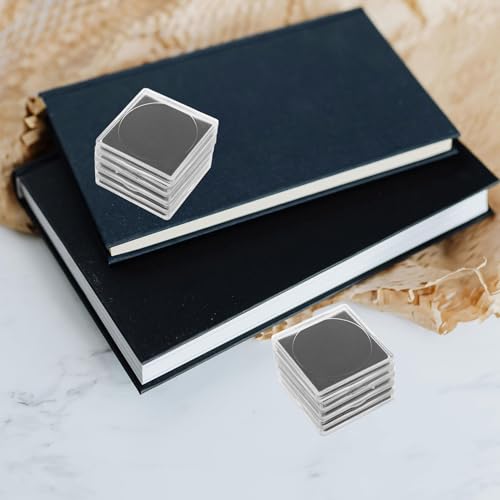20 cajas para colección de monedas con almohadillas ajustables miniatura 5