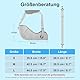 supregear Arm-Bandage Schulter-Immobilisator, Bequeme Medizinische Rotatorenmanschetten-Unterstützung, Armriemen für Schulterverletzungen, Gebrochene & Fractured Knochen, Männer & Frauen, Grau, S